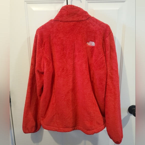 The North Face Women's Red Fleece Jacket. Size L. #JL - Picture 2 of 6